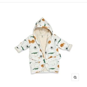 Viverano organic cotton baby bath robe in Savannah one size